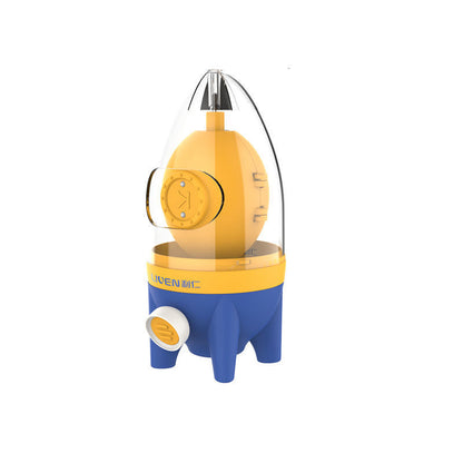 Golden Egg Tumbler Manual Household Egg Yolk And Egg White Mixing Whisk Kitchen DealSniper.net Yellow