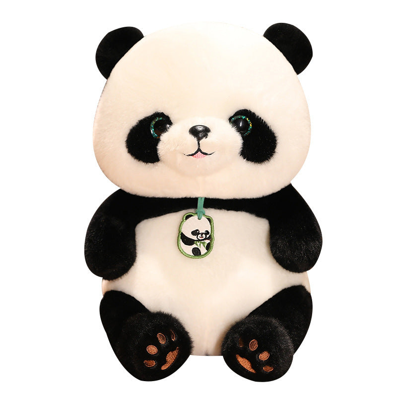 New Cute Giant Panda Mascot Plush Puppet And Doll Kids dealsniper-net