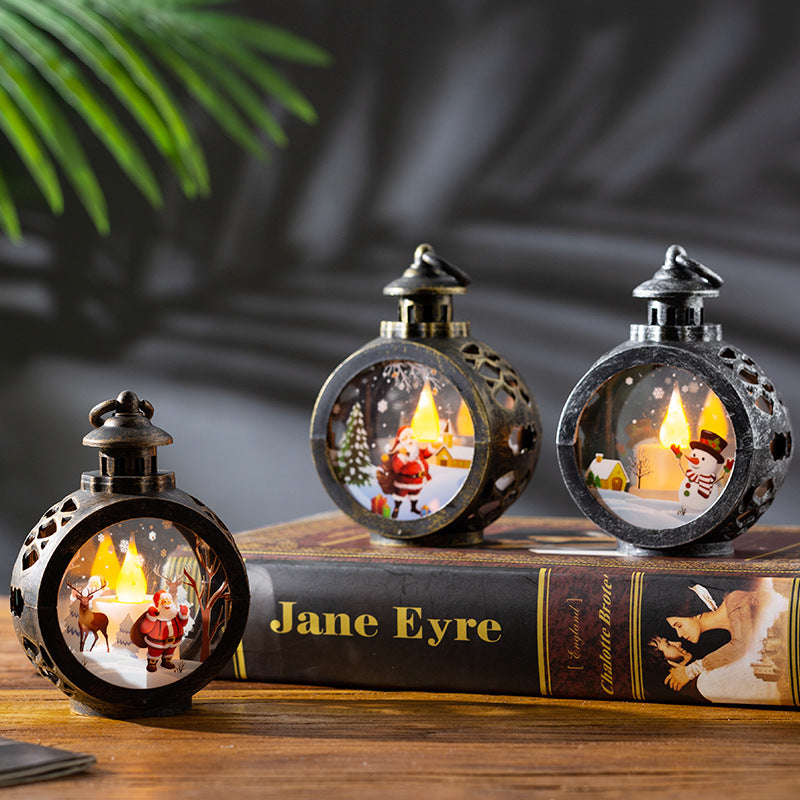 Christmas Decorations Retro Night Light Luminous Gift Holidays DealSniper.net