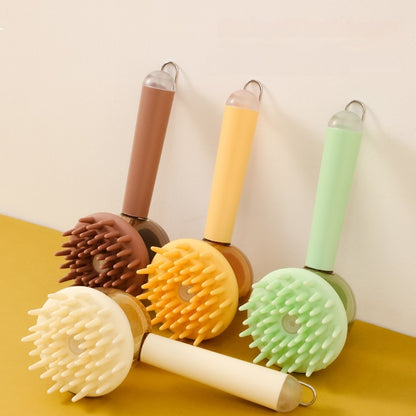 3 In 1 Pets Bath Brush Shower Massage Brush Pets Gym From House