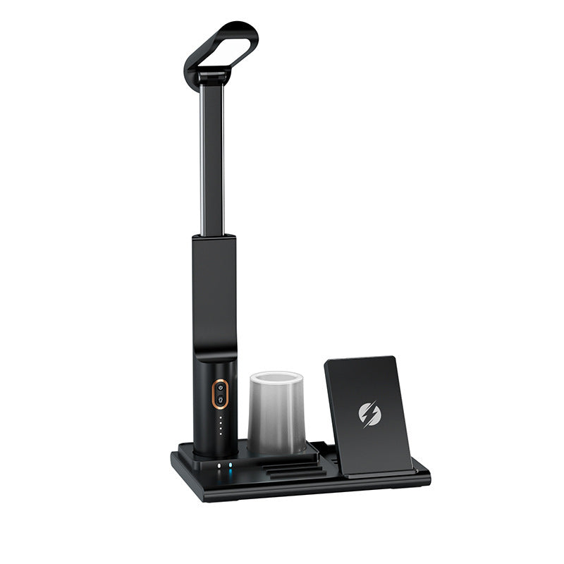 Bedroom LED Wireless Charging Desk Lamp Electronics DealSniper.net Black USB