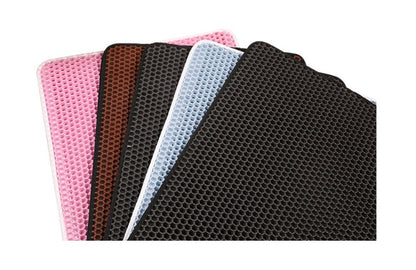 Pet Cat Litter Mat Pet Supplies EVA Double Cat Litter Mat Pets Gym From House