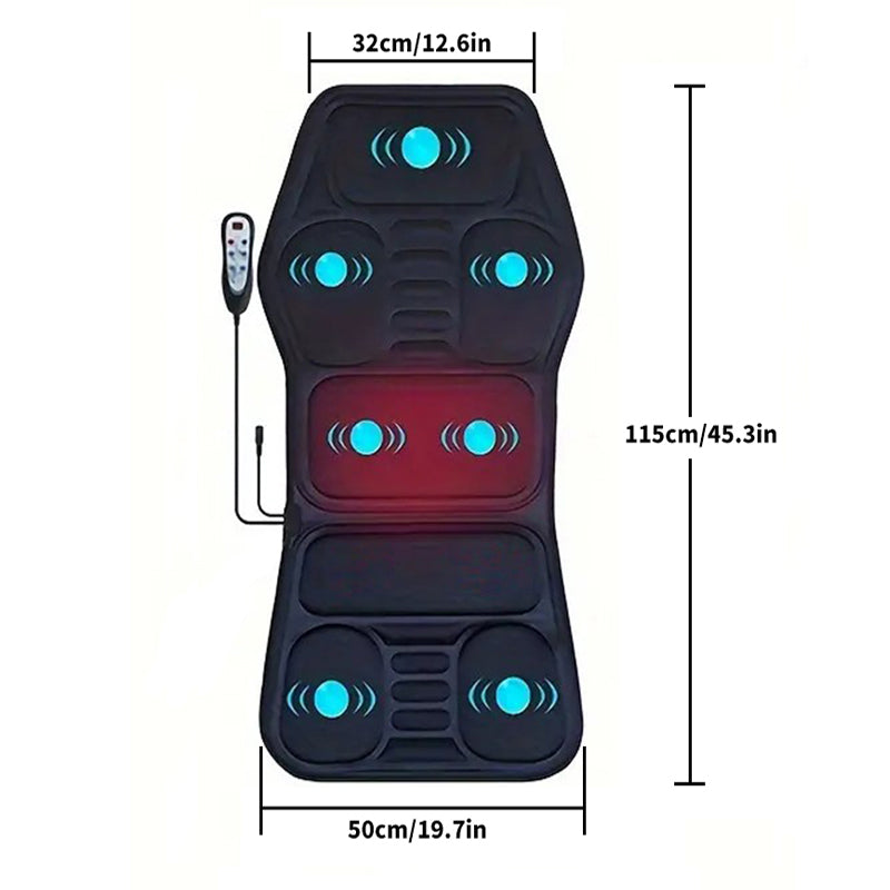 Massage Cushion With Heat 9 Modes Multi Position Body Relief Beauty dealsniper-net
