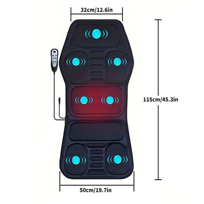 Massage Cushion With Heat 9 Modes Multi Position Body Relief Beauty dealsniper-net