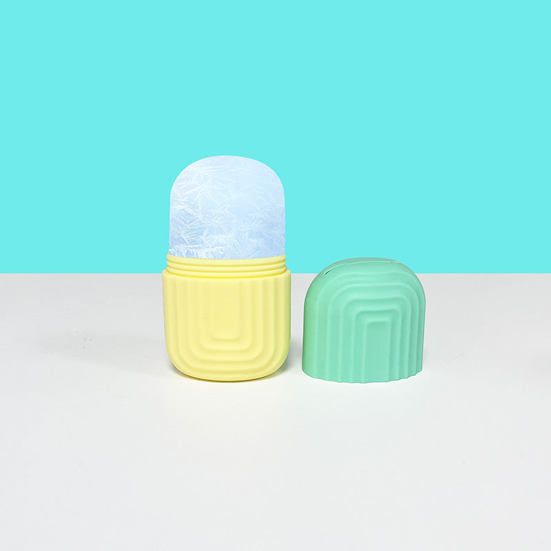Silicone Face Ice Tray Pore Shrink Beauty Beauty Tools Beauty DealSniper.net Opp Bag Packaging Type A Yellow Green