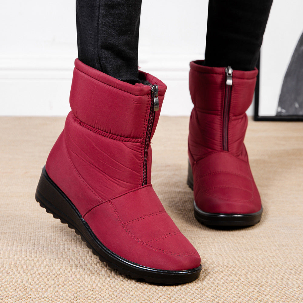 Winter Snow Boots For Women Warm Plush Platform Boots Shoes