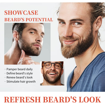 Beard Thick Roller Strong And Moisturizing Men dealsniper-net