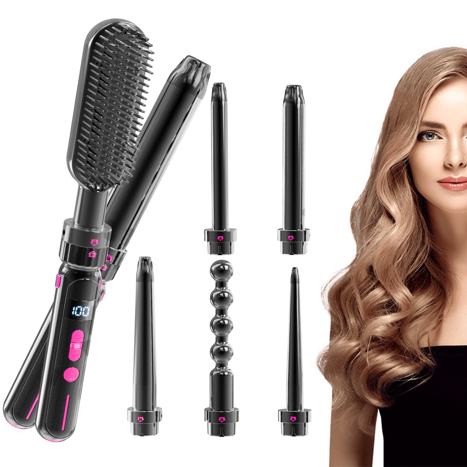 Safety Against Scalding Easy To Use Curly Hair Sticks Beauty dealsniper-net