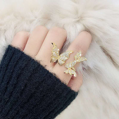 Turnable Anxiety Rings With Bead Relieve Stress Rings For Women Men Women DealSniper.net Yellow gold