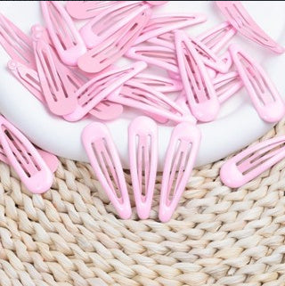 Colorful Candy Side Clip Cute Girls' Hair Accessories Beauty DealSniper.net Light Pink 5pcs