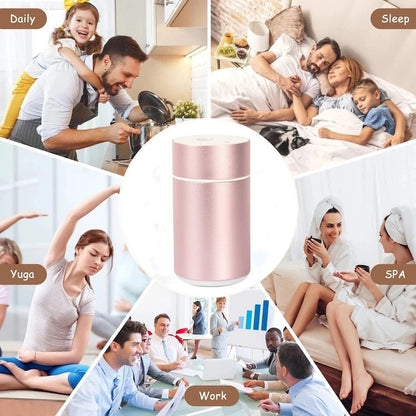 USB Waterless Essential Oil Car Aroma Diffuser Scent Fragrance House dealsniper-net