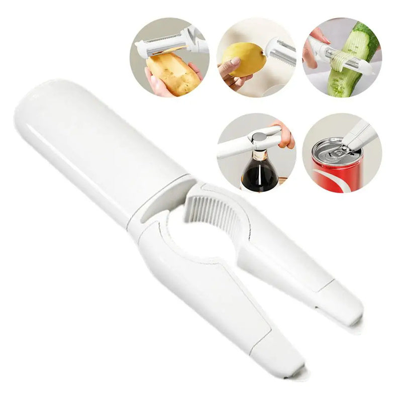 5 In 1 Fruit And Vegetable PeelerFood Grade Stainless Steel Kitchen dealsniper-net