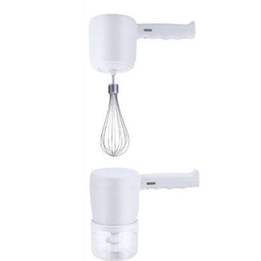 Blender 2 In 1 Multifunctional Electric Hand Mixer USB Planetary Kitchen dealsniper-net White 2in1 USB