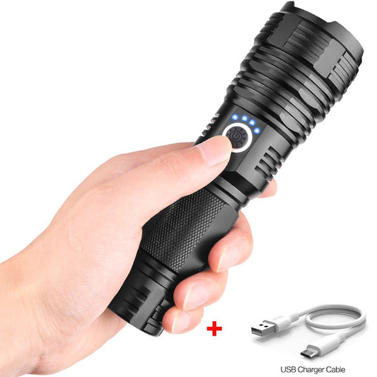 USB charging P70 outdoor flashlight Outdoor dealsniper-net A