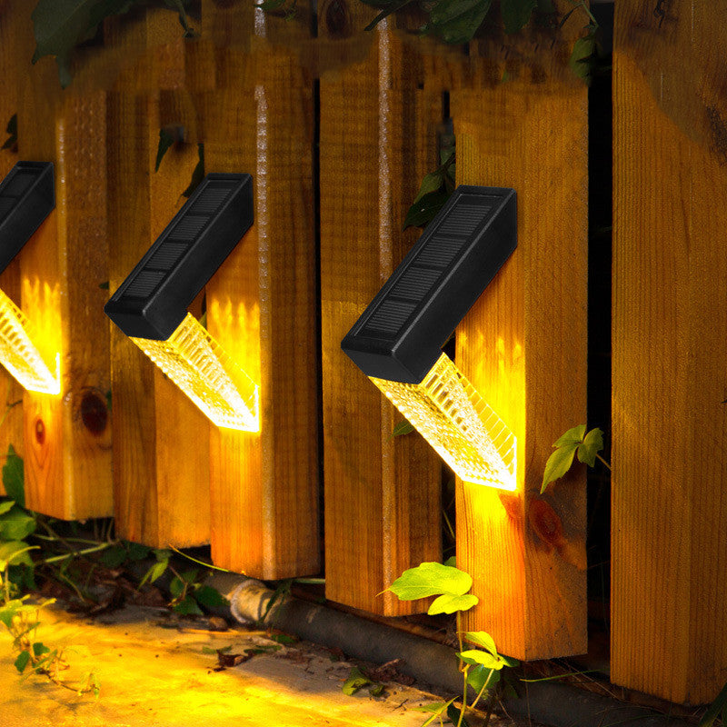 LED Solar Stairs Lights Outdoor Lighting Waterproof Step