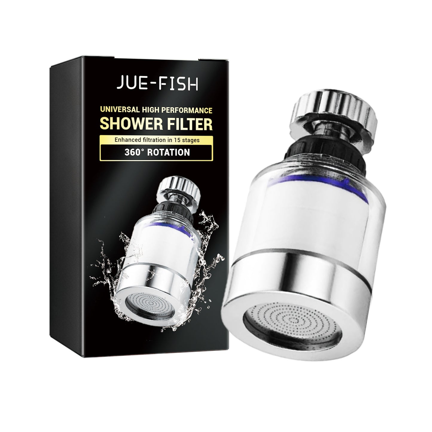 360 Degree Rotating Faucet Filter Water Purifier Faucet Filter Kitchen DealSniper.net