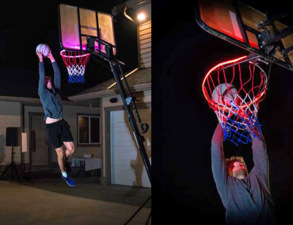 Induction Color Changing Basketball Frame Light Sports dealsniper-net