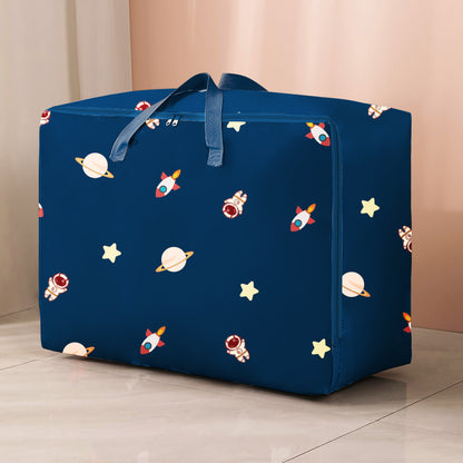 Print Travel Duffel Bag For Women Sort Out Quilt Blanket Home Bag Travel dealsniper-net Spaceman 50x35x20cm