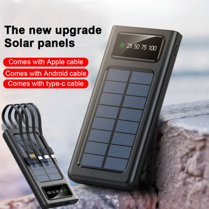 Solar Power Bank 900000mAh Batterie Electronics DealSniper.net