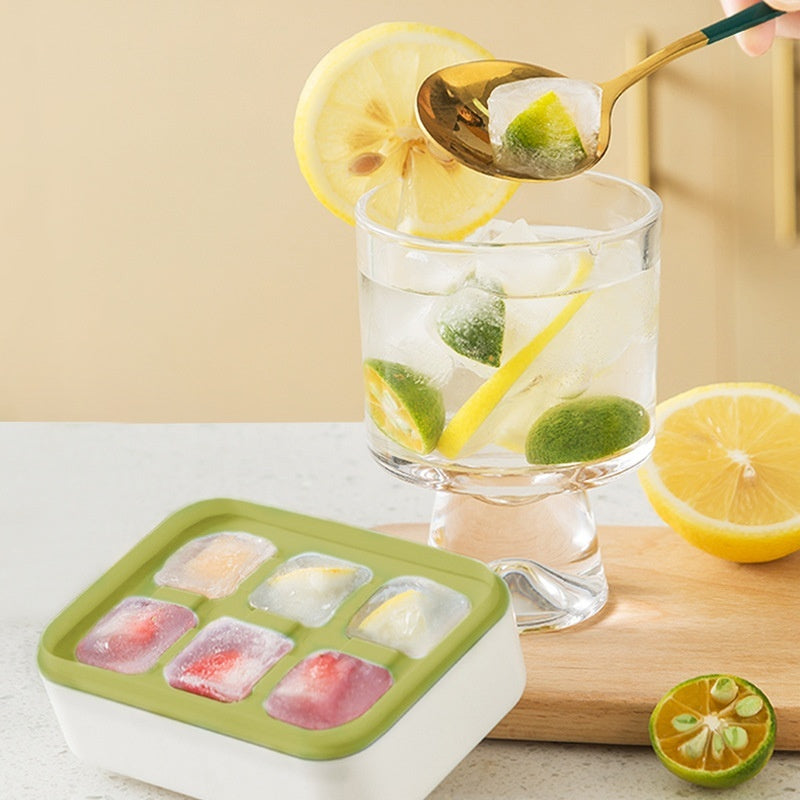 Mini Press Silicone Ice Tray Easily Removable