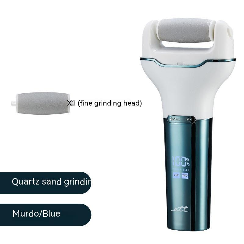 Electric Foot Grinder Digital Display Waterproof Electric Beauty Gym From House Star Dark Blue Standard USb