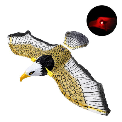 Simulation Bird Cat Interactive Pet Toys Hanging Eagle Flying Pets Gym From House Hanging eagle voice