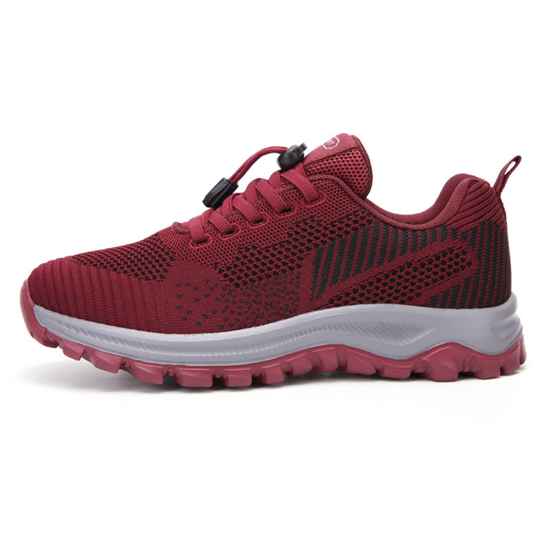 Autumn And Winter Lovers Brisk Shoes Dad Shoes Leisure Men DealSniper.net Red 36