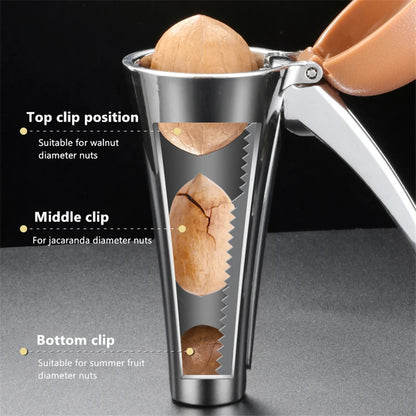 Zinc Alloy Pecan Nut Cracker Walnut Nutcracker Pine Kitchen Gym From House