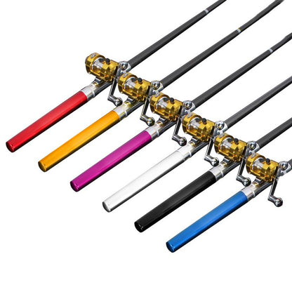 1 meters foreign trade Mini fishing rod, cross border Outdoor dealsniper-net