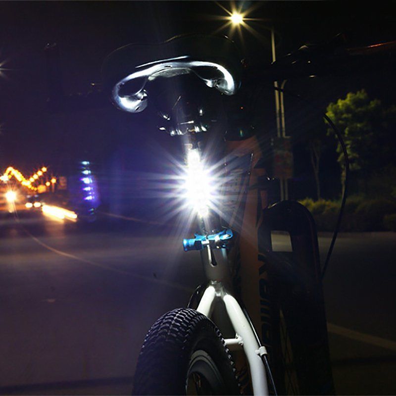 Bike Bicycle light LED Taillight Outdoor dealsniper-net OPP bagged RED BLU light