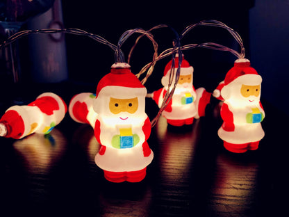 Christmas Decoration LED Santa Claus String Lights Holidays DealSniper.net 1.65m USB