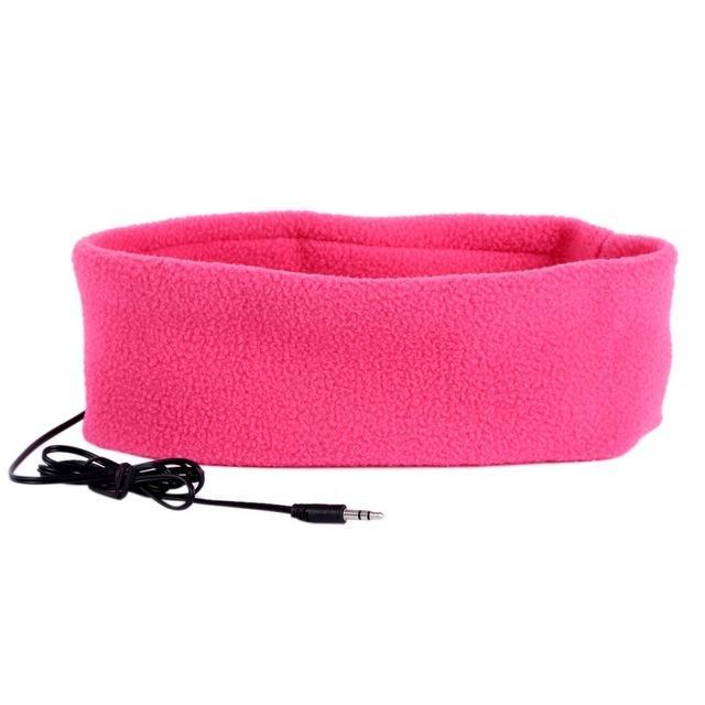 Sleep Phones - The Sleeping Headphone Headband Gadgets dealsniper-net Rose red