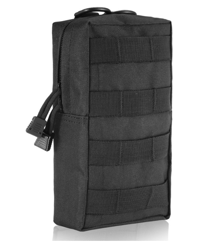 Molle Pouches EDC Utility Pouch Gadget Gear Bag Military Vest Waist Pack Water-resistant Compact Bag Men dealsniper-net Black