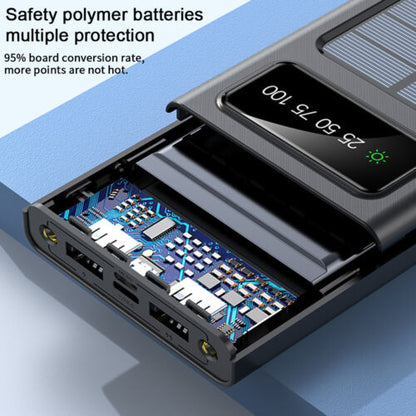 Solar Power Bank 900000mAh Batterie Electronics DealSniper.net