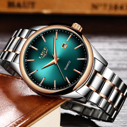 Waterproof multifunctional quartz watch Men DealSniper.net