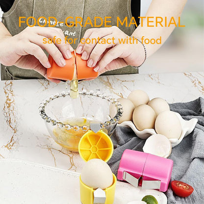 Egg Shell Opener For Hard Boiled Eggs Egg Peeler Tool Handheld Kitchen Gym From House