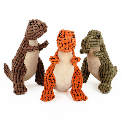 Dinosaur Pet Toys Giant Dogs Pets Interactive Dog Toys Pets dealsniper-net Set 25cm