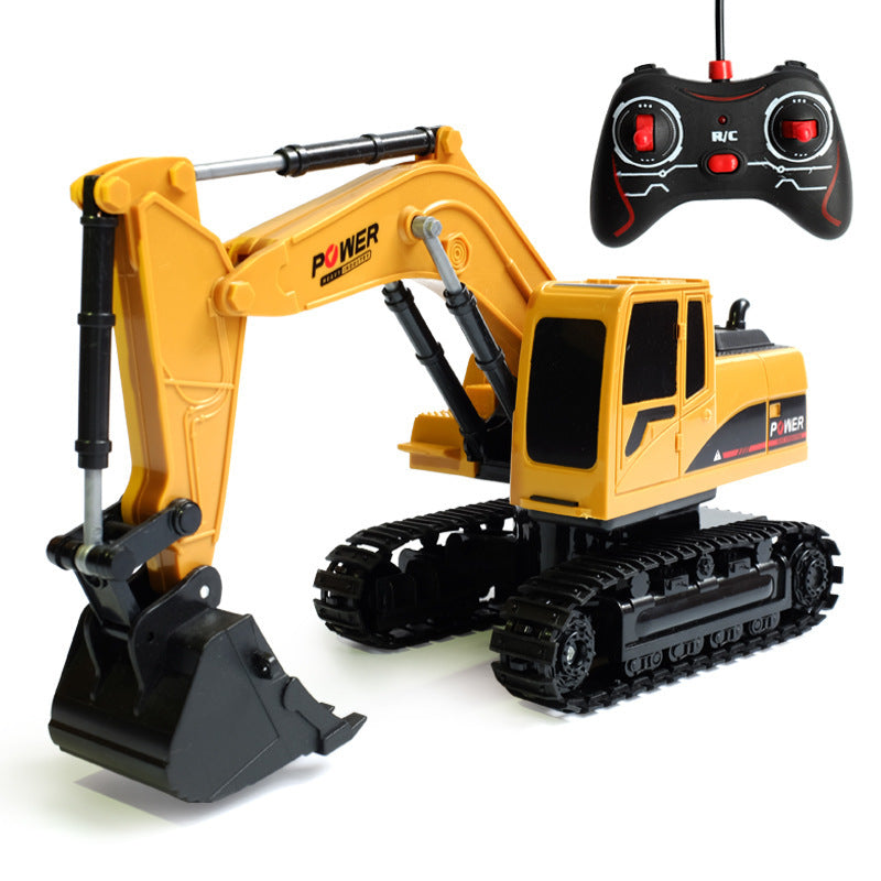 Remote control excavator Kids dealsniper-net Black