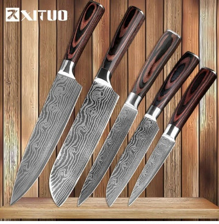 Carpenter's Special Set 6-piece Set 8-piece Set Knife Kitchen dealsniper-net 5pcs value set