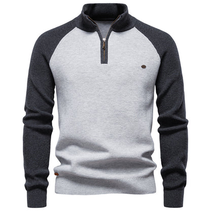 New Men's European Size Cross-Border Sweater, Long-Sleeve Men Gym From House