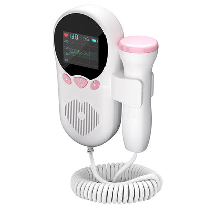 Fetal Heart Rate Monitor Home Pregnancy Detector Health dealsniper-net 3.0hz color screen