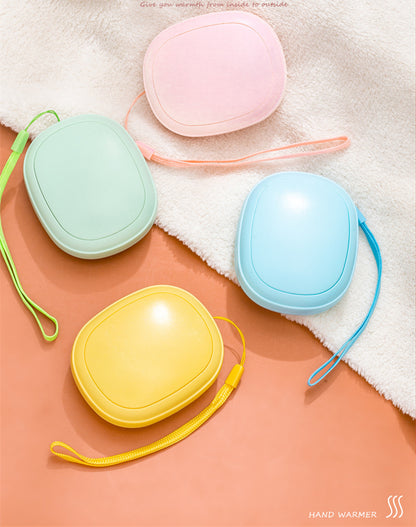 USB Hand Warmer Charging Portable Pebble Hand Warmer Single Side Heating Gadgets dealsniper-net