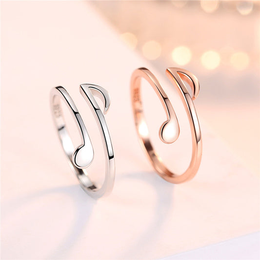 Luxury Jewelry Adjustable Music Rings Jewelry dealsniper-net