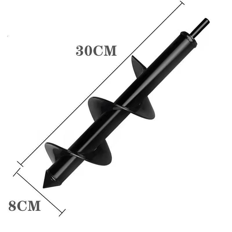 Ground Drilling Machine Drill Bit Spiral Tree Planting Drill Garden DealSniper.net