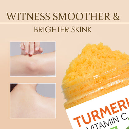 Turmeric Body Cleanser Facial Scrub Cleansing Oil Control Beauty Gym From House