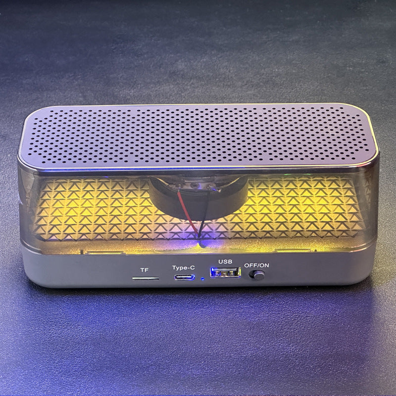Colorful Bluetooth Speaker Keyboard Luminous Gadgets dealsniper-net