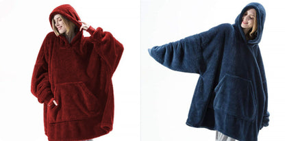 Hoodie Sweatshirt With Big Pocket Tops Sweater Comfortable Loose