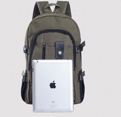 Men's Backpacks Canvas Backpack Student Bags Men DealSniper.net