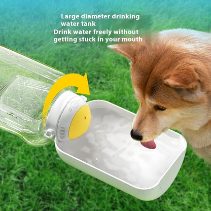 2 In 1 Dog Large Capacity Pets Out Drinking Dispenser Pets DealSniper.net