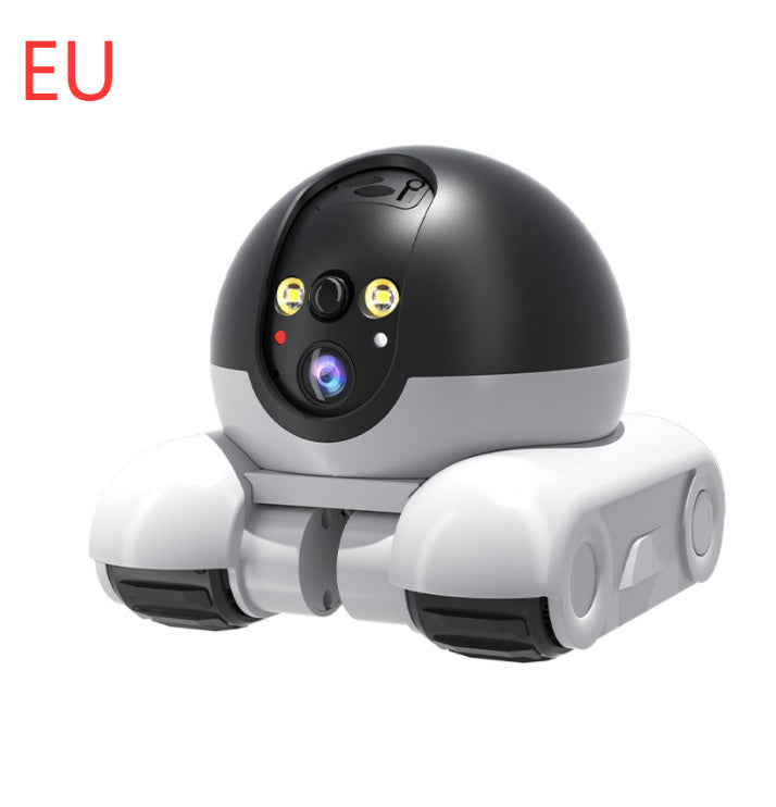 Wireless Smart 360-degree HD Dual Lens Electronics DealSniper.net Robot wifi English EU 2 Million Double Light Full Color